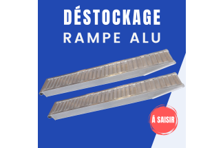 Déstockage rampe aluminium