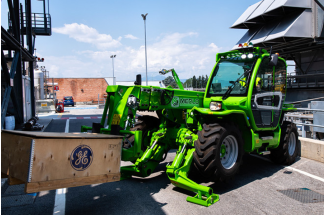 Chariot télescopique Merlo stabilisés Panoramic 40.12