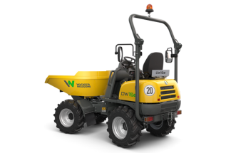 Dumper sur pneus Wacker Neuson DW15e (électrique)