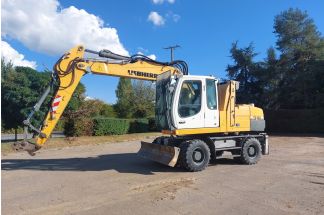 Occasion pelle sur pneus Liebherr A316 LI