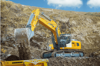 Pelle sur chenilles Liebherr R 956