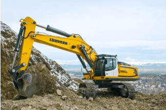 Pelle sur chenilles Liebherr R 966