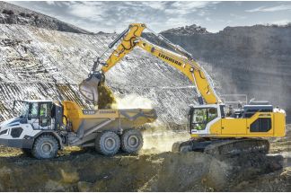 Pelle sur chenilles Liebherr R 948
