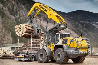 chargeuse L 580 LogHandler XPower Liebherr